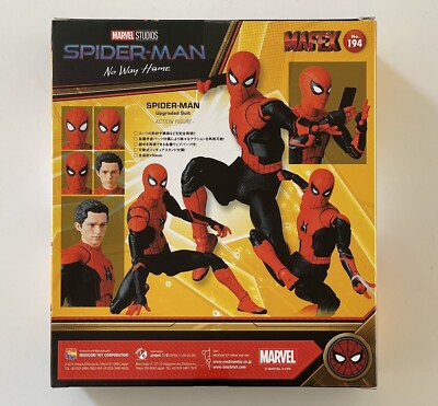 MEDICOM TOY MAFEX Action Figure No.194 SPIDER-MAN Upgraded Suit NO