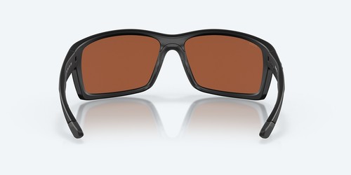 COSTA DEL MAR REEFTON BLACKOUT GREEN MIRROR 580G POLARIZED 64 mm SUNGLASSES - Picture 6 of 10