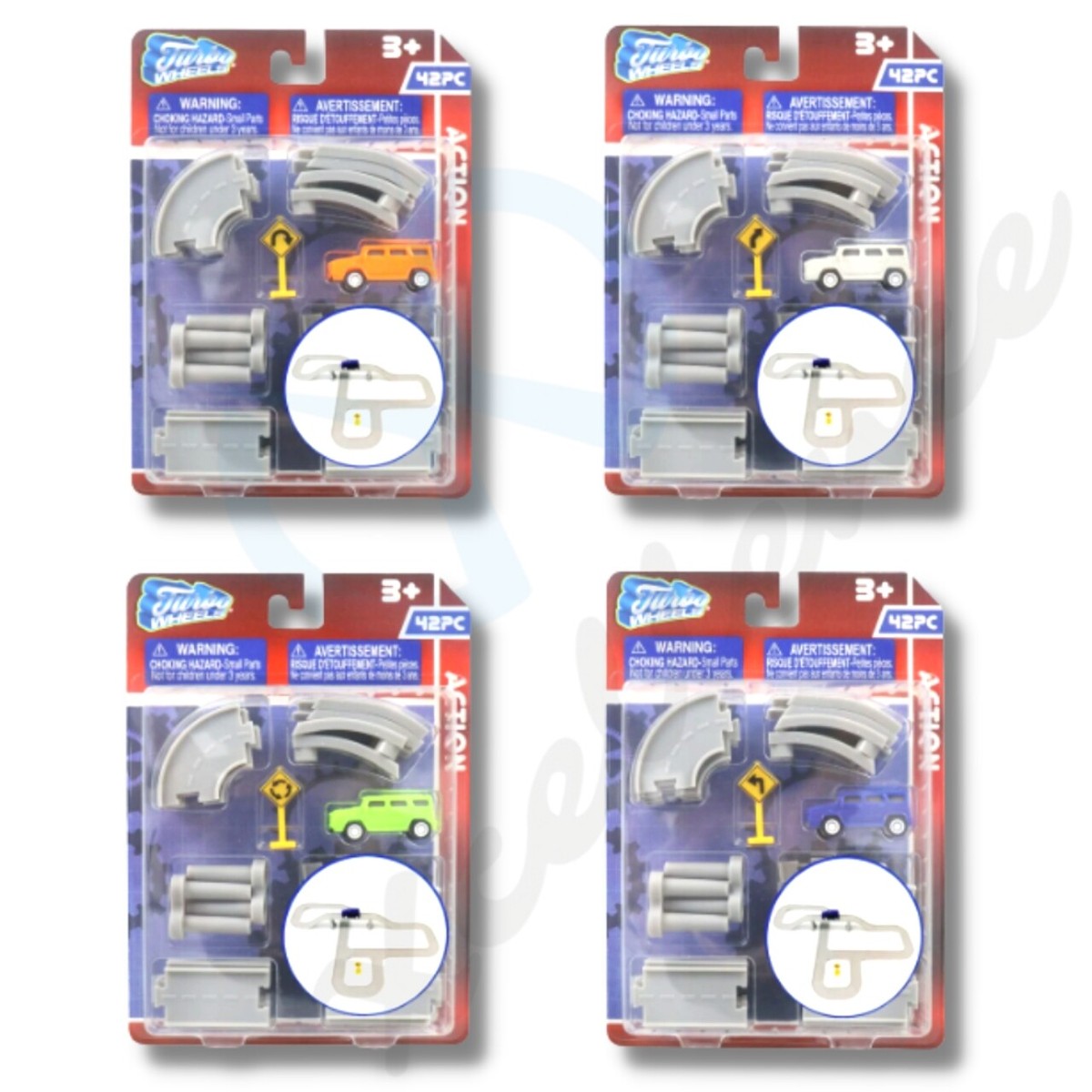 Micro Turbo LBWK トラックセット 2台セット DIECAST TRUCK SUPER SILHOUETTE, MICRO TURBO TRUCK LIBERTY