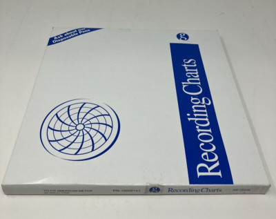 New Graphic Controls Recording Charts PN-10009141, 100pc, Fits M-200-H-150F