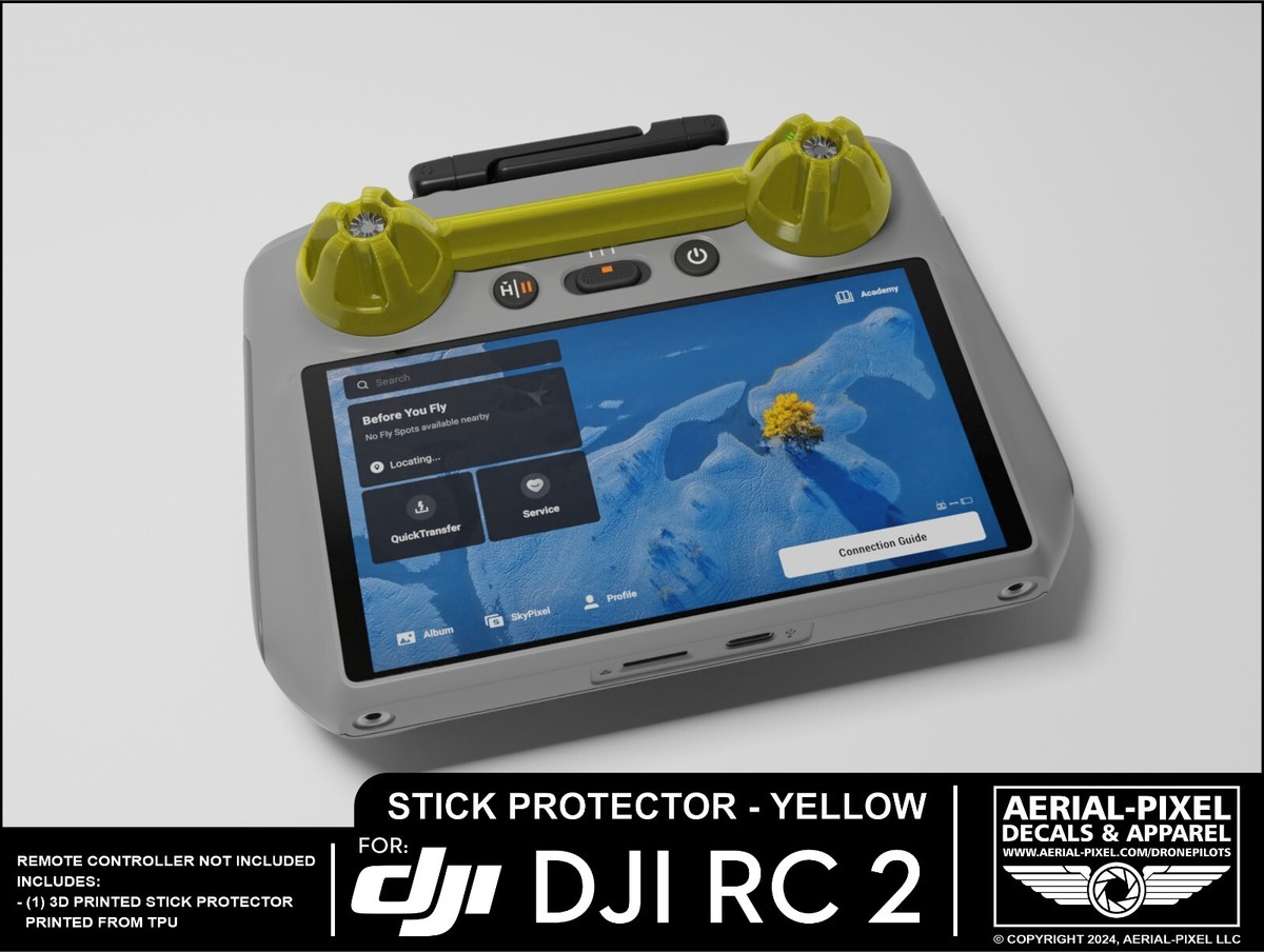 Protection 3-en-1 Pour Télécommande DJI RC 2 - Pare-soleil, Coque Et Protège-Joysticks - Compatible Air 3, Mini 3 Pro