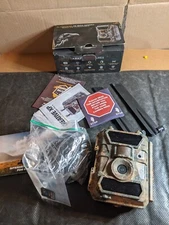 GlassRaven 4G LTE - Cellular IR & Full-HD Trail Camera - LIGHT CAMO