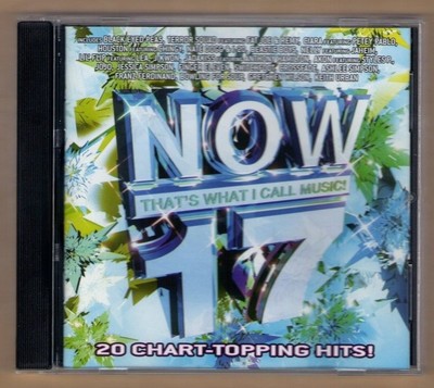 NOW THAT'S WHAT I CALL MUSIC! 17 cd VARIOUS ARTISTS - 20 TRACKS | eBay