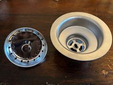 3.5" Kohler Stainless Steel Sink Basket Strainer 7400 Polished Chrome 1062348