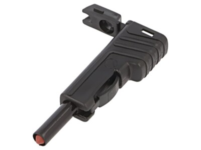 SLS 200 SW Stecker 4mm Bananen 30A 60VDC schwarz isoliert vernickelt HIRSCHMANN