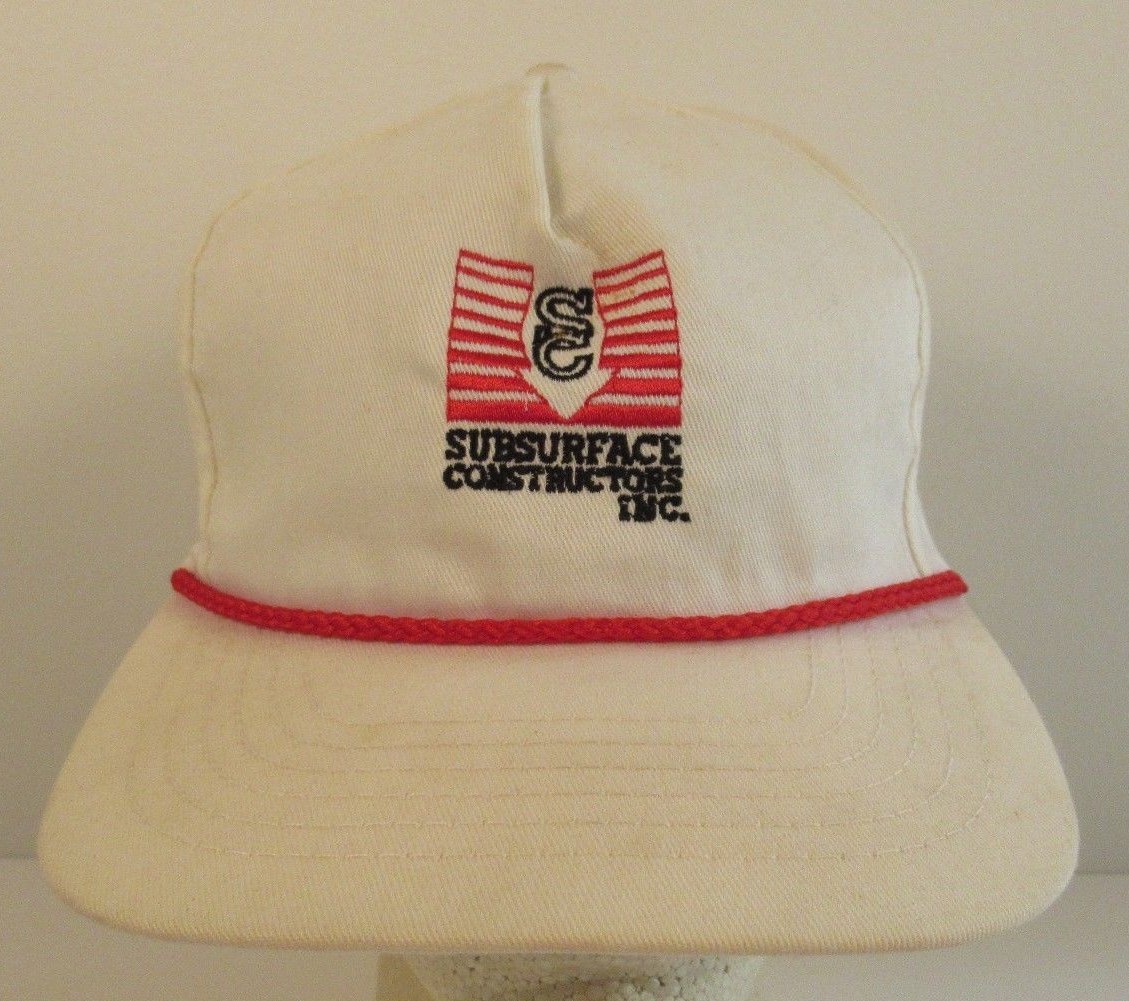 Subsurface Constructors Inc Hat Cap Snapback Made… - image 1