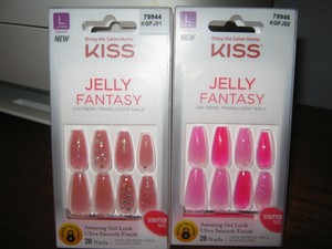jelly sculpted translucent nails kiss boxes fantasy pretty styles