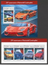 Lamborghini - Producteur italien / Voitures / - Timbres - Timbres 2018 - MNH** SN.