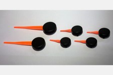Gmc Gm Chevy Suv And Truck Air Core Speedometer Orange Needles Nos