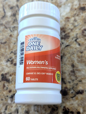 21st Century One Daily Women's Multivitamin 60 tablets exp: 08/2027