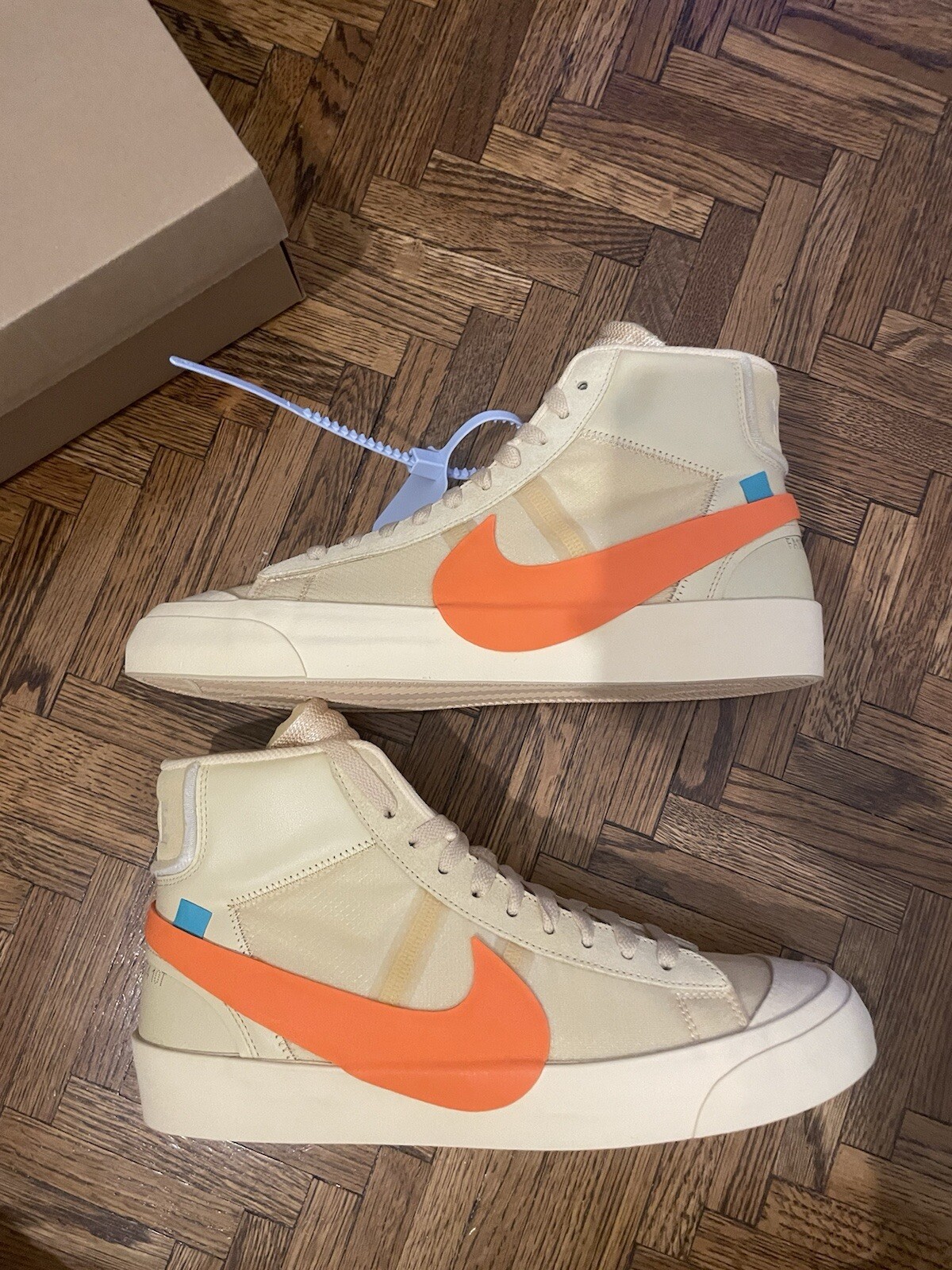 OFF WHITE X NIKE Taglia 10 5 Off White X Blazer Mid 'All Hallows Eve'