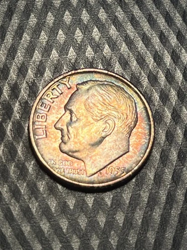 1955 Stunning Album Toned Gem BU Monster Toning  #X1