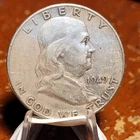 1949 Franklin Half Dollar 90% Silver Nice Coin