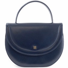 Givenchy Flap 940-4421-70 Handbag Leather Nav...