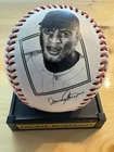 Replica Signed Jackie Robinson Baseball With Stand