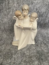 Nao by Lladro Porcelain Figurine 5” Singing Choir Angels Made in Spain