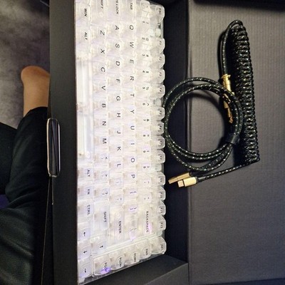 YUNZII YUNZIIX75 Gaming Tastatur JP TKL Mechanisch Gebraucht Ungetestet