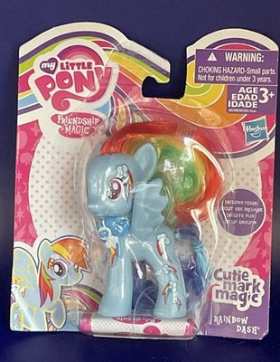 NEW!! My Little Pony Cutie Mark Magic Rainbow Dash Flower Wishes Figure Toy