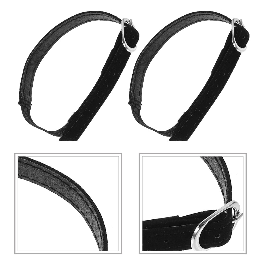 APL 2 Pezzi Lacci Donna Cinturino Regolabile Staccabile Elastico Tacco