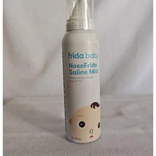 FridaBaby Nose Frida Saline Mist Clear 3.4 fl oz Water Based Hypotonic New