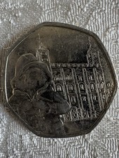 2019 Paddington at the Tower of London 50p Coin – UK Fifty Pence – Collectible