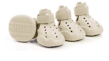 Dog Boots Anti Slip Waterproof Shoes for Hot Pavement, Breathable Perforated