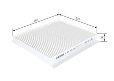 Innenraumfilter BOSCH 1 987 432 158 Partikelfilter für HYUNDAI ELANTRA LANTRA XD