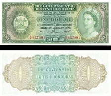 British Honduras - 1 Dollar - P-28c - 1973 dated Foreign Paper Money - Paper M