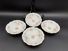 Johann Haviland "MICHELE" Germany ~ Set of 4 ~ Dessert Bowls ~ 5 1/8"