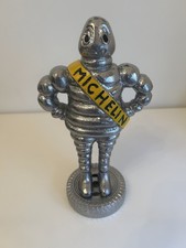 Michelin Man Cast Aluminium Figure On Tyre 28cm 