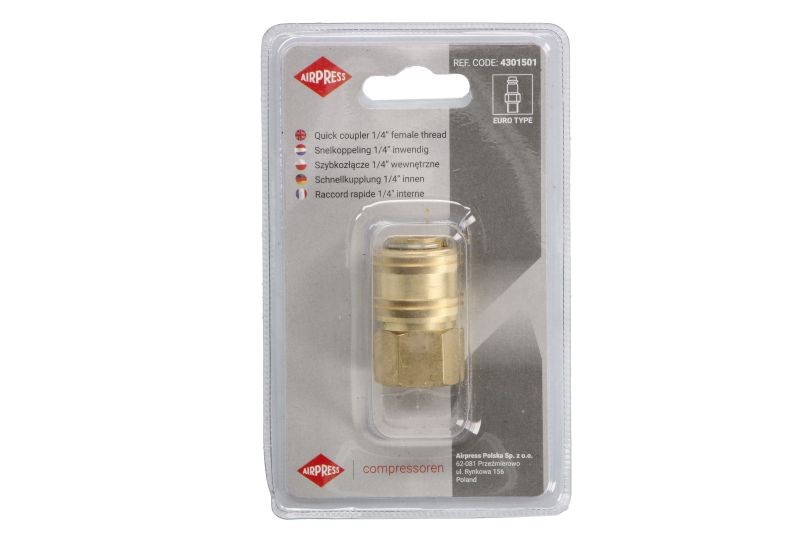 ✅Fits AIRPRESS 4301501 Quick coupler 1/4inch 4301501 Pneumatic syste ⭐UK Seller⭐