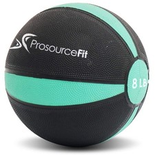 ProSource Fit Weighted Medicine Ball for Full Body Workouts, Non-Slip Grip