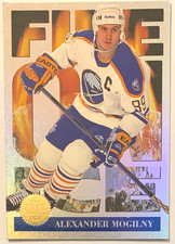 1994-95 Leaf Fire on Ice Alexander Mogilny #10 Buffalo Sabres