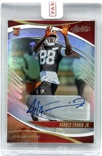 2025 Absolute Harold Fannin Jr. Signature Rookies Spectrum RC Autographed Card