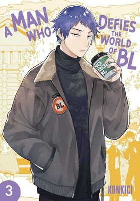 A Man Who Defies the World of BL, Vol. 3 by Konkici Paperback Book