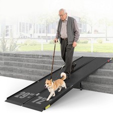 Foldable Wheelchair Ramp Aluminum Non Slip Portable