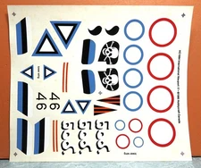 1/32 HOBBYCRAFT INTERNATIONAL NIEUPORT 17 DECAL SHEET for KIT # HC-1684