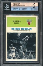 1998 FLEER CLASSIC 61 #139C DENNIS RODMAN 30/61 BGS 9