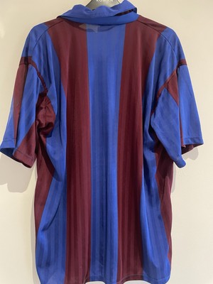 Maillot FC Barcelona Années 80 Domicile - Réédition, Taille M, Rogers