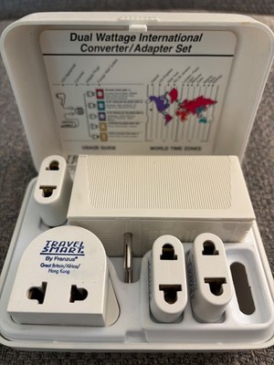 Franzus Travel Smart FR-1750E Dual Wattage World Voltage Converter Kit