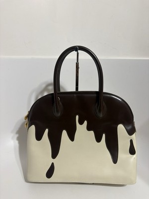 Vtg Moschino 90s Ice Cream Shoulder Bag