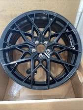 ROMAC VORTEX 20X8.5 5/108 ET45 73.1 GLOSS BLACK BLACK RMVORJ0677GB [PAIR]