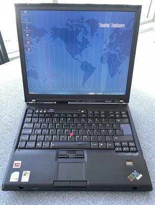 IBM Lenovo ThinkPad T60p 14'' Laptop Intel Core 2 Duo 2GB 320GB HDD