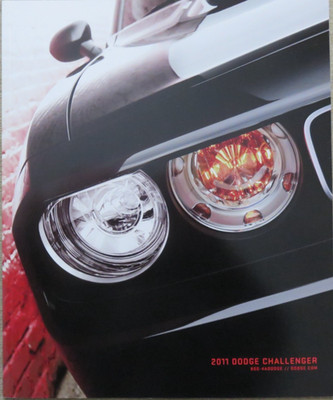 2011 Dodge Challenger USA Prospekt Brochure, 26 Seiten