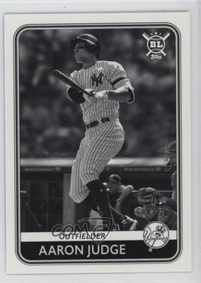 2020 Topps Big League Black & White 24/50 Aaron Judge #203 4at