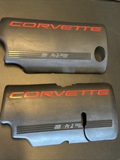 Corvette C5 5.7l V8 Ls1 Engine Fuel Rail Covers Pair Black Oem Rl Corvette C5 5.7l V8 Ls1 Engine Fuel Rail Covers Pair Black Oem Rl