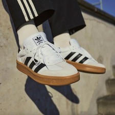 NWT Adidas Men's Samba XLG Sneakers Cloud White Core Black Gum IE1377