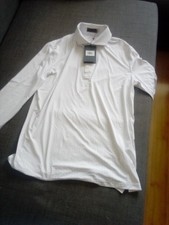 Nice GFORE . Long Sleeve Golf Polo M Spread Collar, Gray In Colour  Bnwt .