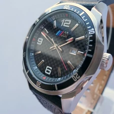 BMW M1 M3 M5 M Power Motorsport Carbon Fiber GTR GTS Racing Car Accessory Watch