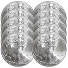 Lot of 10 - 2011 $1 American Silver Eagle 1 oz BU